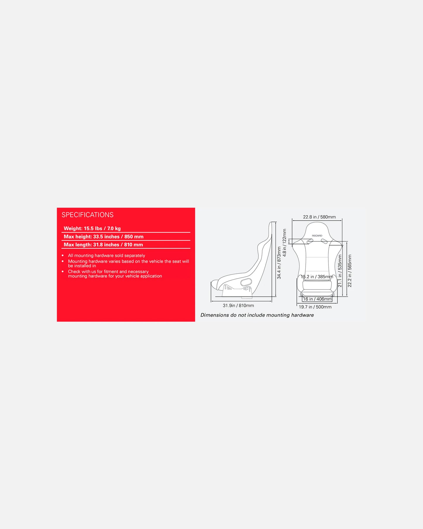 Recaro Classic Pole Position (ABE)