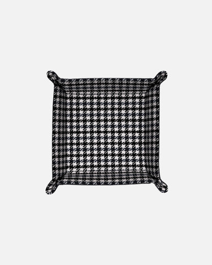 Valet Tray - Pepita Black & White