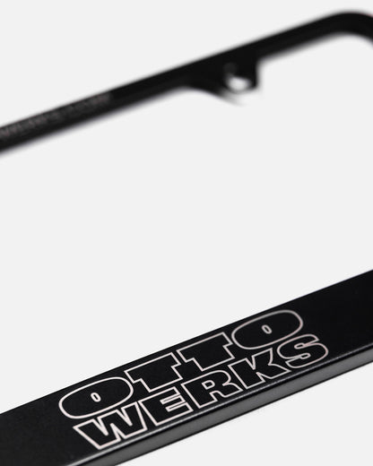 OTTO WERKS License Plate Frame