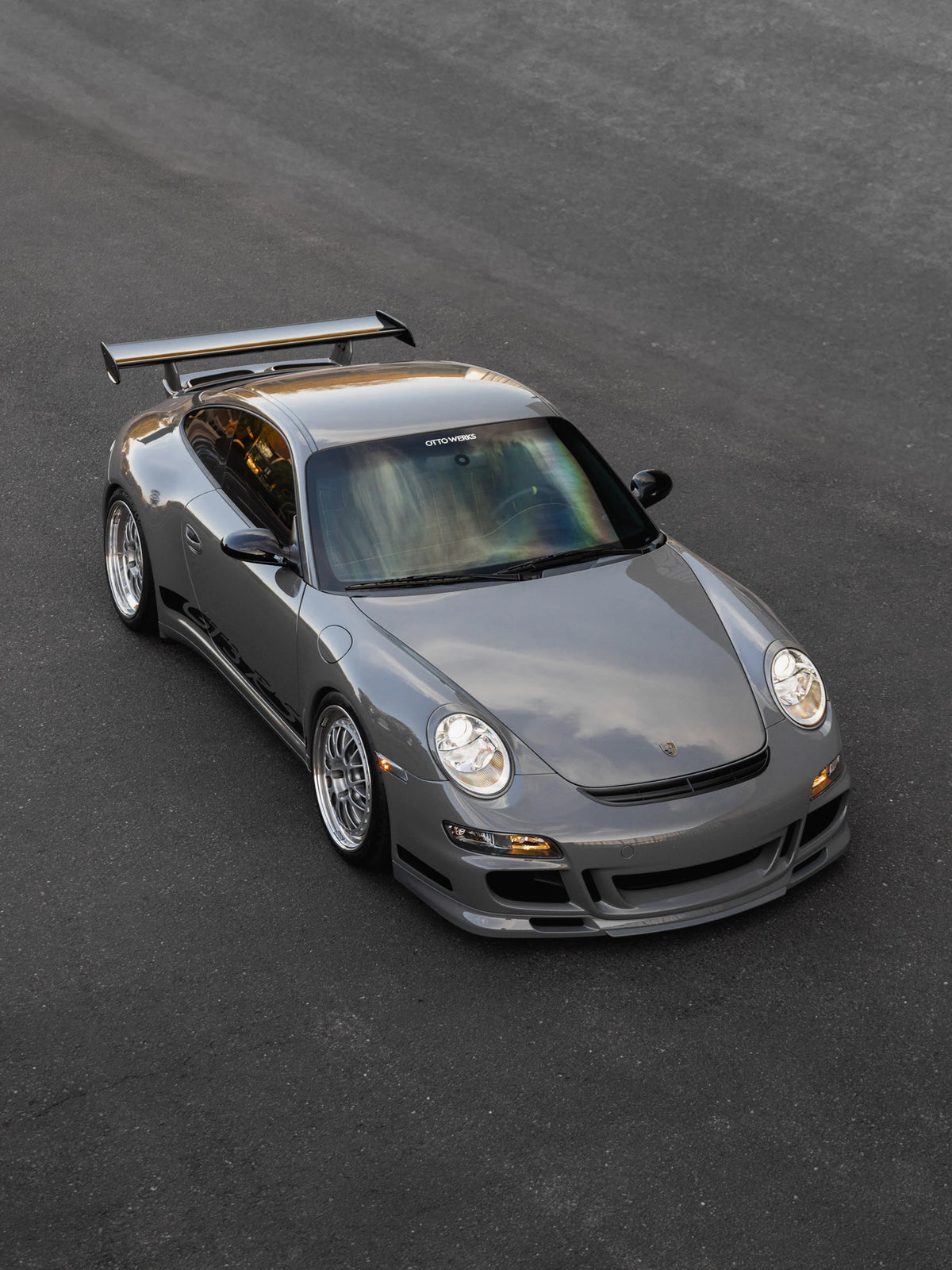 China Grey Porsche 997 GT3 RS